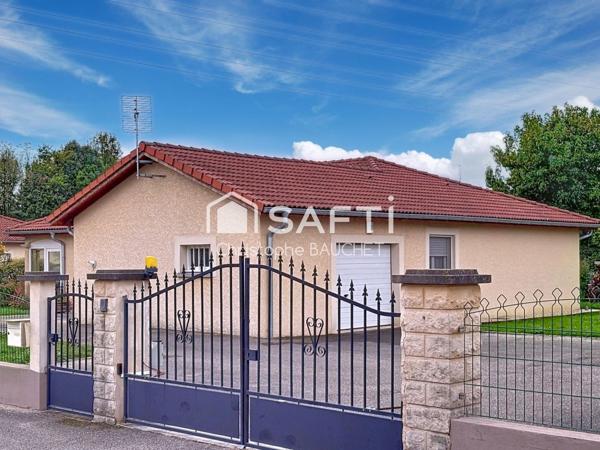 Maison 4P récente de plain pieds à Viriat