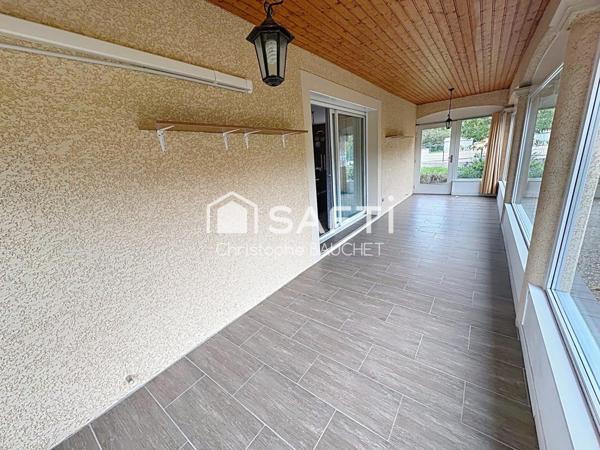 Maison 4P récente de plain pieds à Viriat