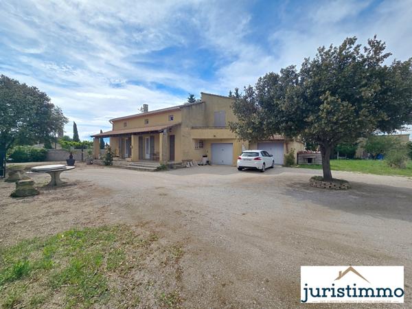 Travaillan (84850) Maison familiale de 170 m² avec grand jardin arboré – Vue sur le Ventoux