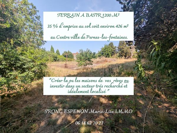 Terrain
        
        - 1200 m² Exclusivité 256 000 € *