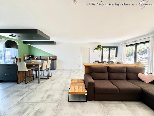 VOLVIC - Maison contemporaine de plain-pied – 110 m² – DPE A – 3 chambres – Terrain 501 m² – Aucuns travaux
