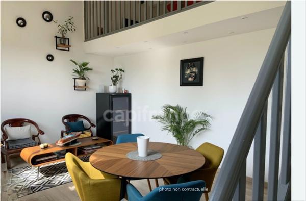 à vendre appartement duplex 100m² rez de jardin 5 pièces SCIEZ (74)