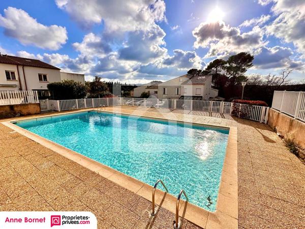 Maison 4 pièces 72,50 m2 avec jardin & parking privatifs, piscine