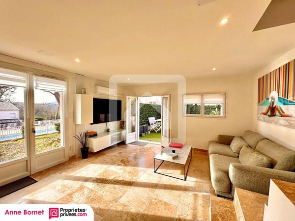 Maison 4 pièces 72,50 m2 avec jardin & parking privatifs, piscine