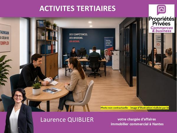 44000 NANTES - MURS LIBRES A VENDRE 74 m² CITE DES CONGRES