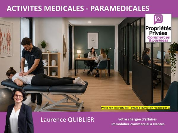 44000 NANTES - MURS LIBRES A VENDRE 74 m² CITE DES CONGRES