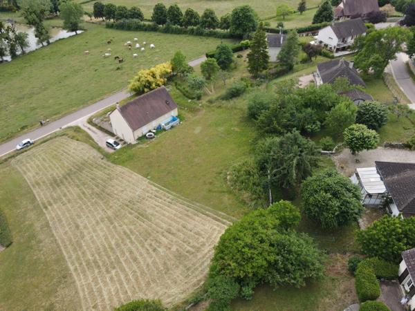 Terrain à vendre de 1 300,00 m² L'ISLE SUR SEREIN (89) vue magnifique