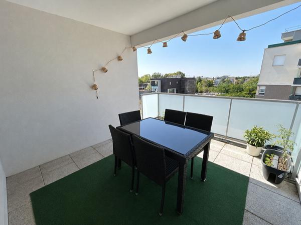 Appartement Cergy 3 pièces 62.40 m2 terrasse 10m²