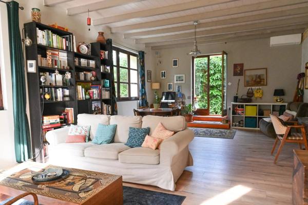 Maison familiale avec grand jardin