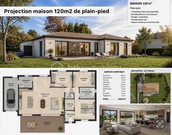 Donnez vie à votre projet dans un cadre privilégié !
Au sein d’un petit lotissement intimiste de seulement 6 lots, découvrez cette belle parcelle plate et entièrement viabilisée de 505m² , prête à accueillir votre future maison.

Un emplacement idéal : À proximité immédiate du centre-ville et de la Voie Bleue, tout en bénéficiant d’un environnement calme et verdoyant.

Le terrain parfait pour votre projet :
- Libre constructeur : imaginez la maison qui vous ressemble
- Possibilité de développer environ 120m² habitables (hors garage)
- Terrain plat et facile à aménager
- Piscinable

Un cadre de vie recherché, idéal pour une vie de famille entre nature et commodités.
- Dernier lot disponible
- Projet immédiatement réalisable
- Secteur attractif et recherché
Une opportunité rare pour construire sereinement, dans un environnement de qualité.

Visite sur rendez-vous. Contactez-moi dès maintenant — ce type de bien ne reste jamais longtemps disponible