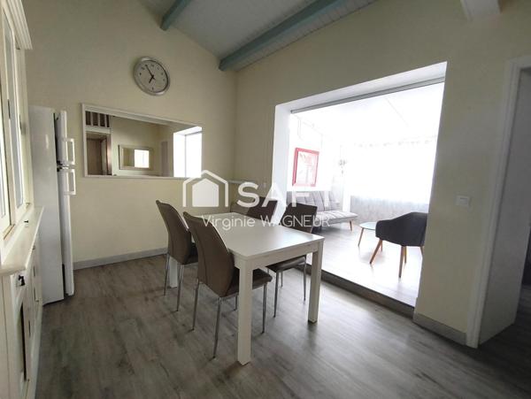 La Roquille, appartement T3 + Mezzanine climatisé