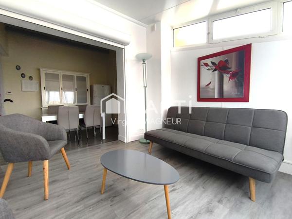 La Roquille, appartement T3 + Mezzanine climatisé