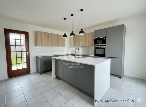 MAISON 128m² - 5 CHAMBRES - TERRAIN 960m²- GRANDCHAMP DES FONTAINES