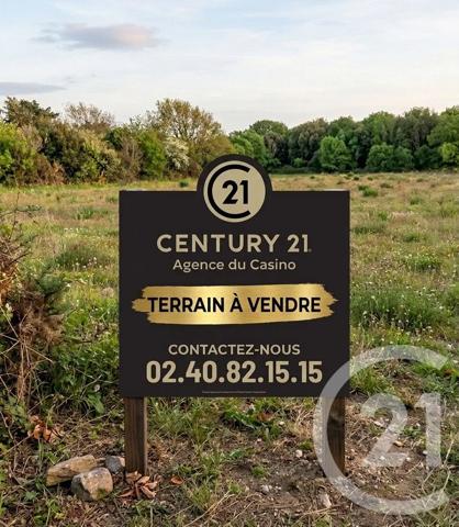 Terrain à vendre  705 m 2   PORNIC  - 44