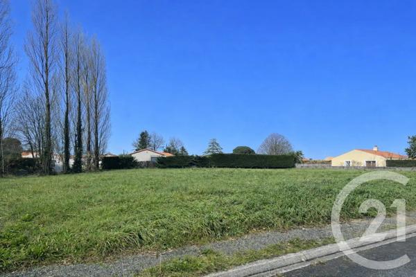 Terrain à vendre  413 m 2   LE FENOUILLER  - 85