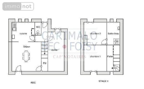 Achat - Maison Cloyes-les-Trois-Rivières 28220 3 pièces 50 m 2 230 m 2
