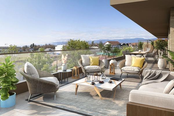 Appartement à vendre 5 pièces DOUVAINE (74)