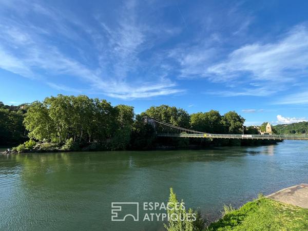 Appartement d’exception en bord de Saône – 198 m2
