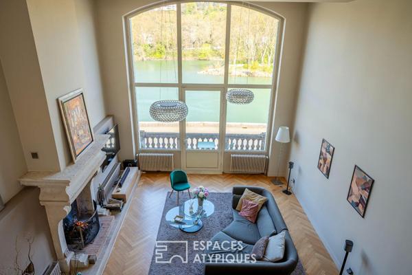 Appartement d’exception en bord de Saône – 198 m2