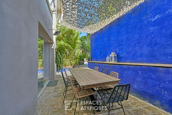 Maison de village avec extérieur arboré et piscine, sans vis-à-vis