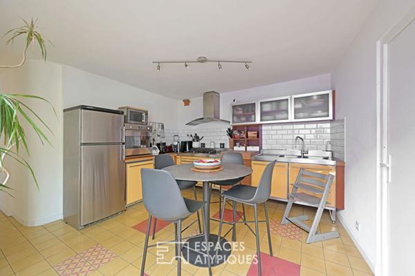 Maison de village avec extérieur arboré et piscine, sans vis-à-vis