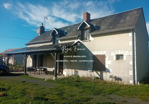 Maison à finir de rénover sur Noyant-de-Touraine