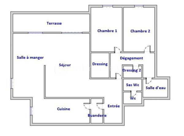 Appartement de 104,50 m²