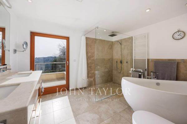 Grande villa avec vue Saint-Paul de Vence et mer