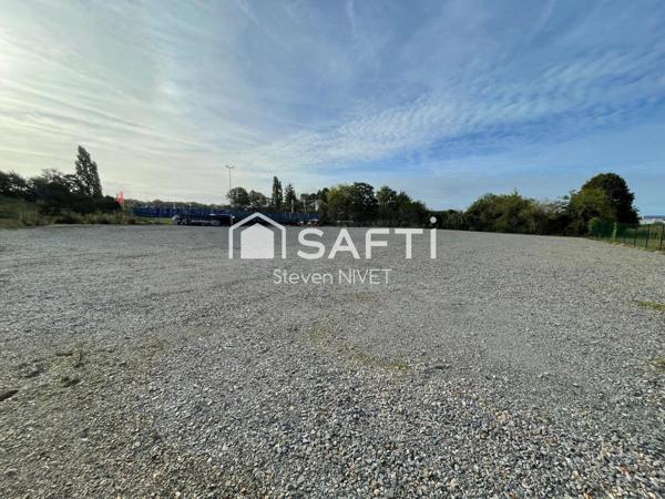 Terrain 3378 m² zone commerciale