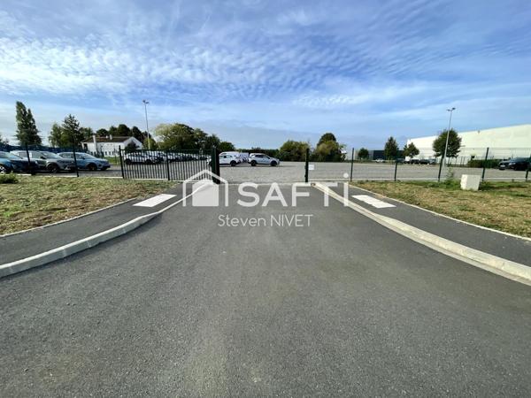 Terrain 3378 m² zone commerciale