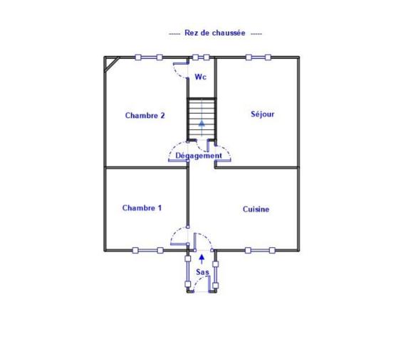 Maison à vendre 3 pièces 58,23 m² Ézanville
