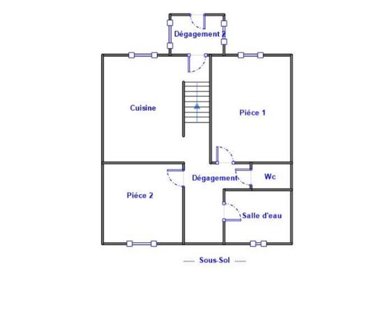 Maison à vendre 3 pièces 58,23 m² Ézanville