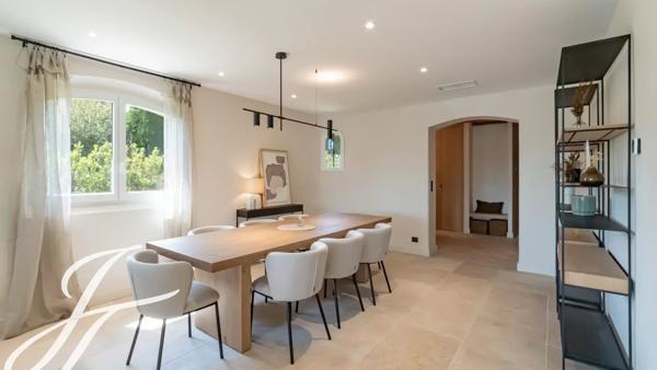 Villa avec 4 chambres à louer à pied du village de Valbonne