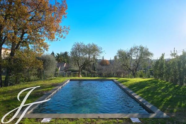 Villa avec 4 chambres à louer à pied du village de Valbonne