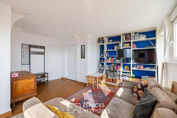 Appartement T4 lumineux en ultime étage à Villeurbanne