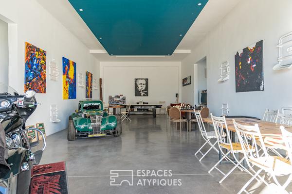 Ancienne cave coopérative réinventée par architecte