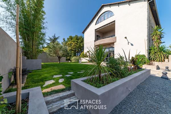 Ancienne cave coopérative réinventée par architecte