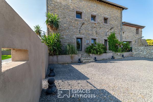 Ancienne cave coopérative réinventée par architecte