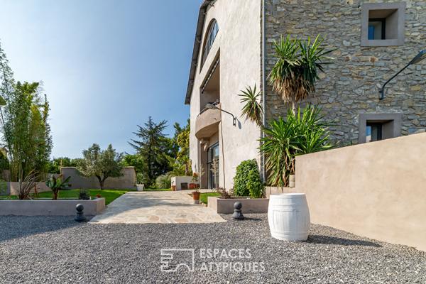 Ancienne cave coopérative réinventée par architecte