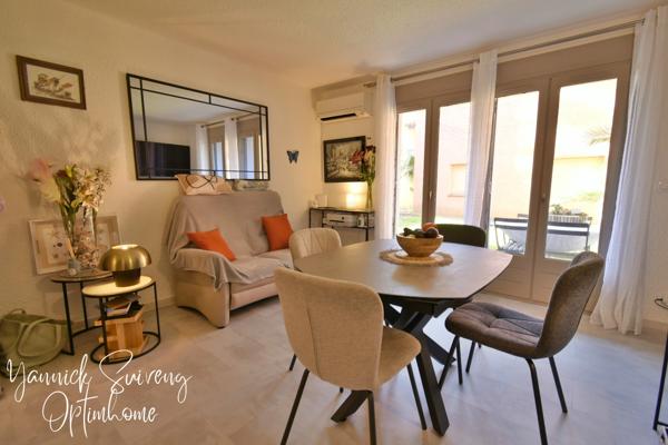 APPARTEMENT T3 AVEC TERRASSE DANS RÉSIDENCE DE VACANCES - CANET-EN-ROUSSILLON (66)