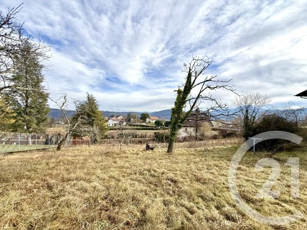 Terrain à vendre  1011 m2 BELLEY - 01