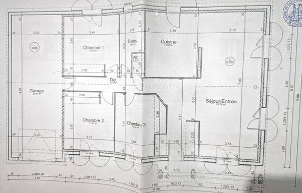 Maison de 90 m²