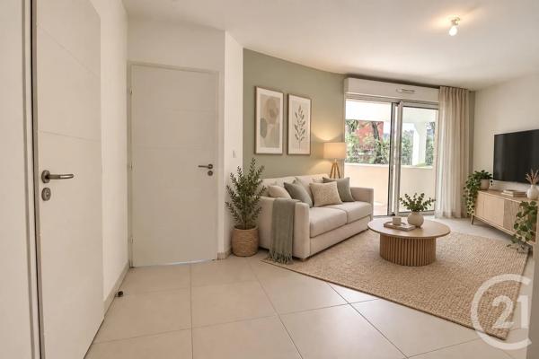 Appartement T2 à vendre  2 pièces - 41,80 m 2   BORMES LES MIMOSAS  - 83