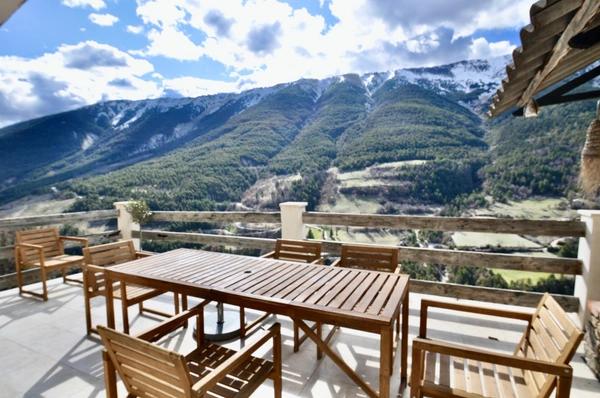 Dpt Alpes de Haute Provence (04), à vendre Proche Annot  Maison de charme en pierres 6 pièces 110 m² Terrasse, Vue