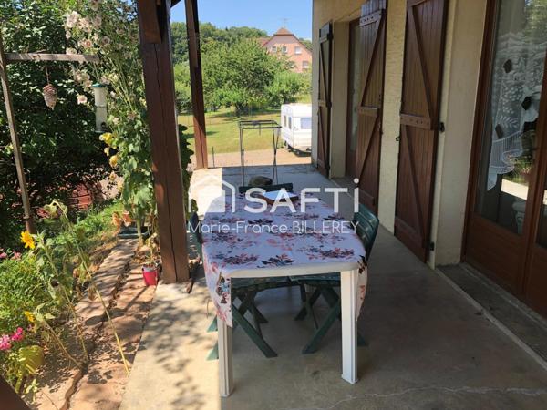 Fort potentiel pour cette maison de 130 m² au coeur d'un village recherché