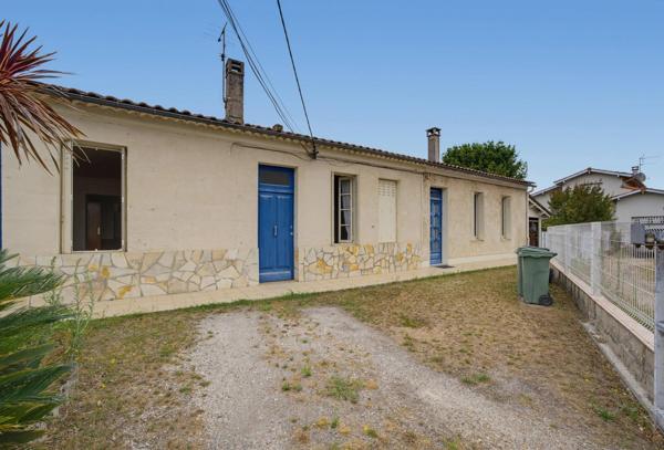 Maison double de plain pied avec terrain piscinable