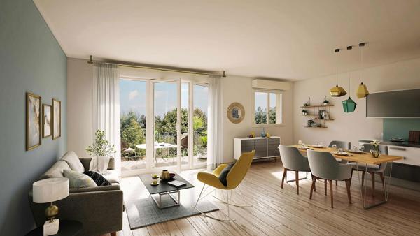 Appartement 2 pièces - 45 m²