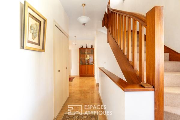 Maison d’architecte vue mer avec piscine et jardin de pins à vendre au Pouliguen