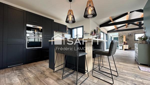 Villa 2021 de plain-pied, 5 chambres, piscine