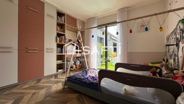 Villa 2021 de plain-pied, 5 chambres, piscine